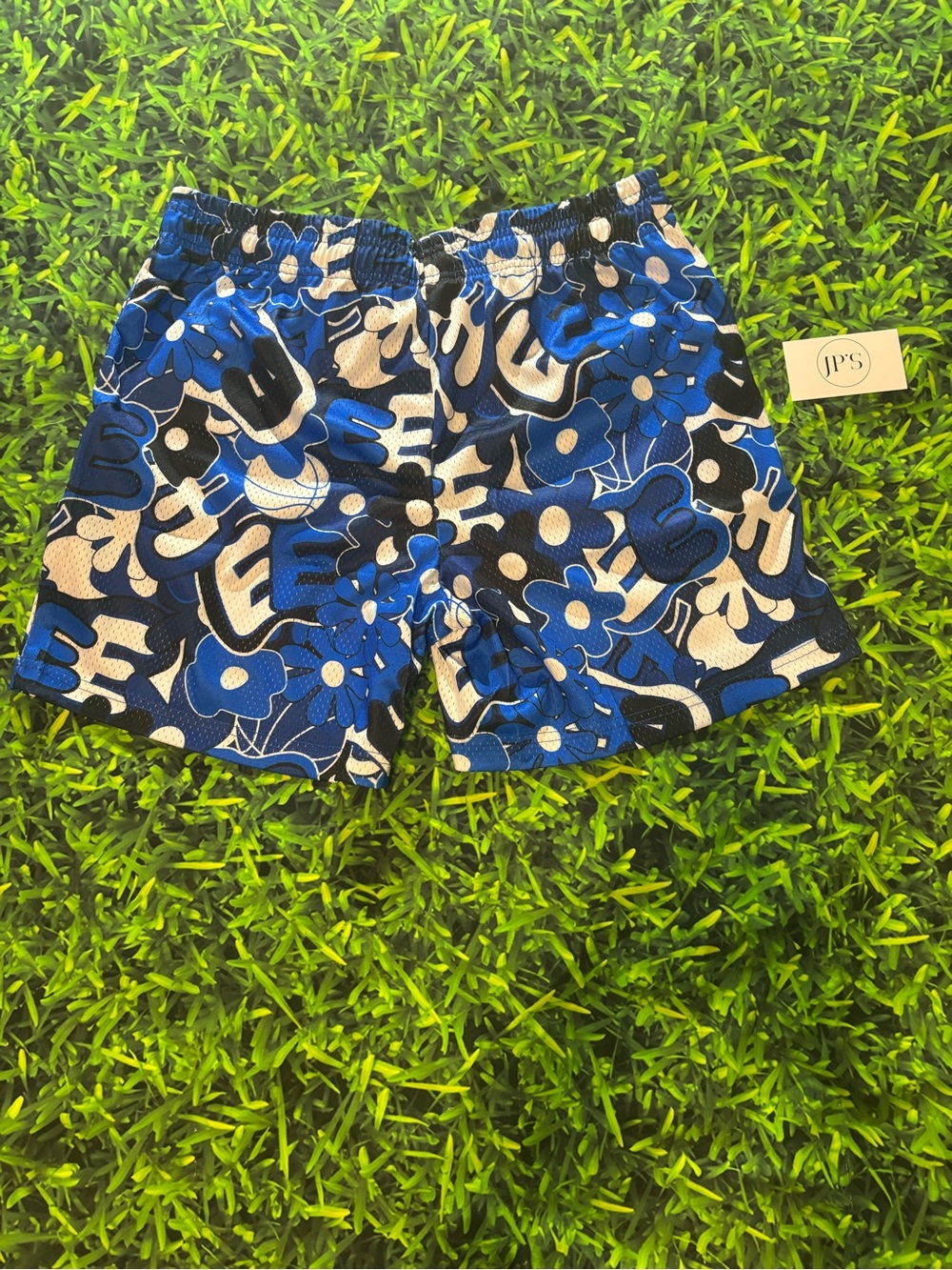 Eric Emmanuel Blue Athletic Shorts